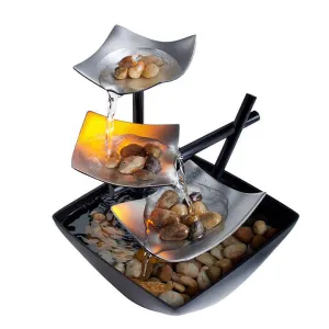 ديكور المنزل نافورة مياه متدفقة  - Home Decor Flowing Water Fountain