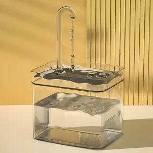 جديد شفاف القط ، نافرة القط ، فلتر شرب كهربائي إعادة تدوير الحيوانات الأليفة ، New Transparent Cat Waterer, Cat Fountain, Electric Pet Drinking Filter Recycling,