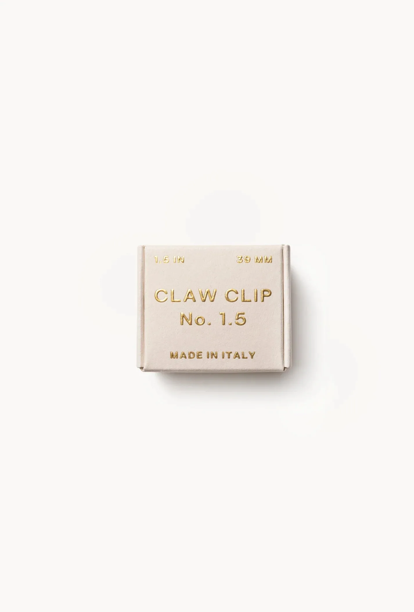1.5" Claw Clip in Light Tortoise  | Undo Hairware