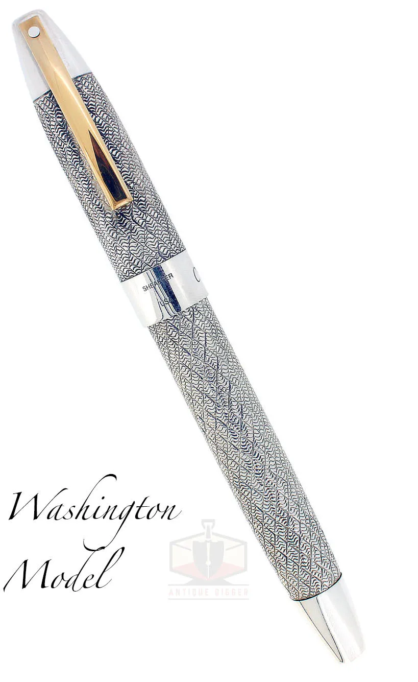 1997 SHEAFFER LEGACY CP4 MATCHING NUMBER SET WASHINGTON RICHMOND CIVIL WAR STERLING FOUNTAIN PENS