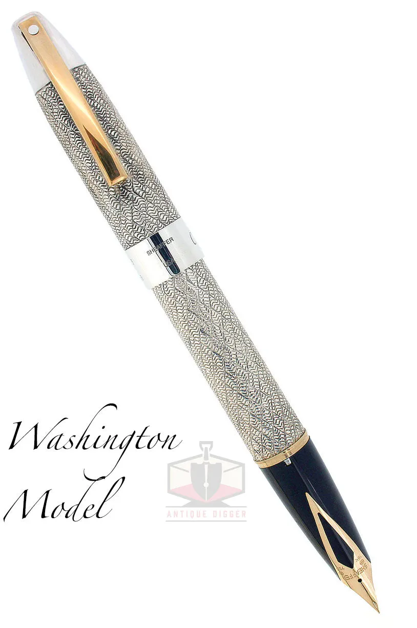 1997 SHEAFFER LEGACY CP4 MATCHING NUMBER SET WASHINGTON RICHMOND CIVIL WAR STERLING FOUNTAIN PENS