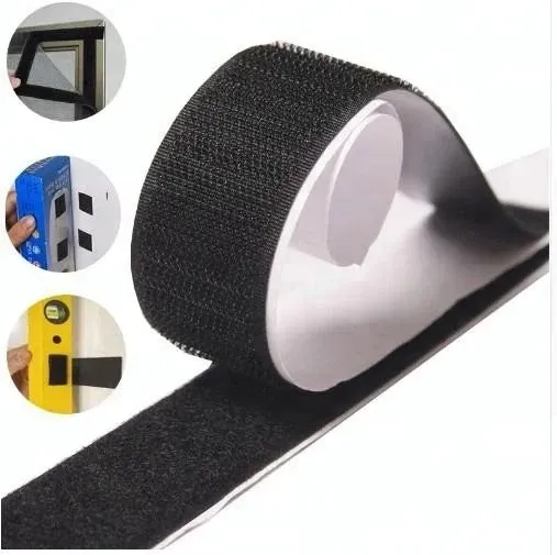 2 Adhesive Hook And Loop Roll Tapes Ge-21