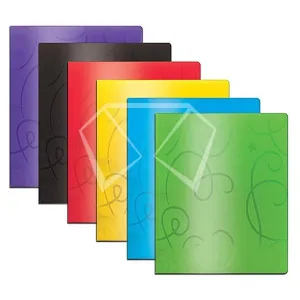 2 Pocket Poly Folder Solid Colors