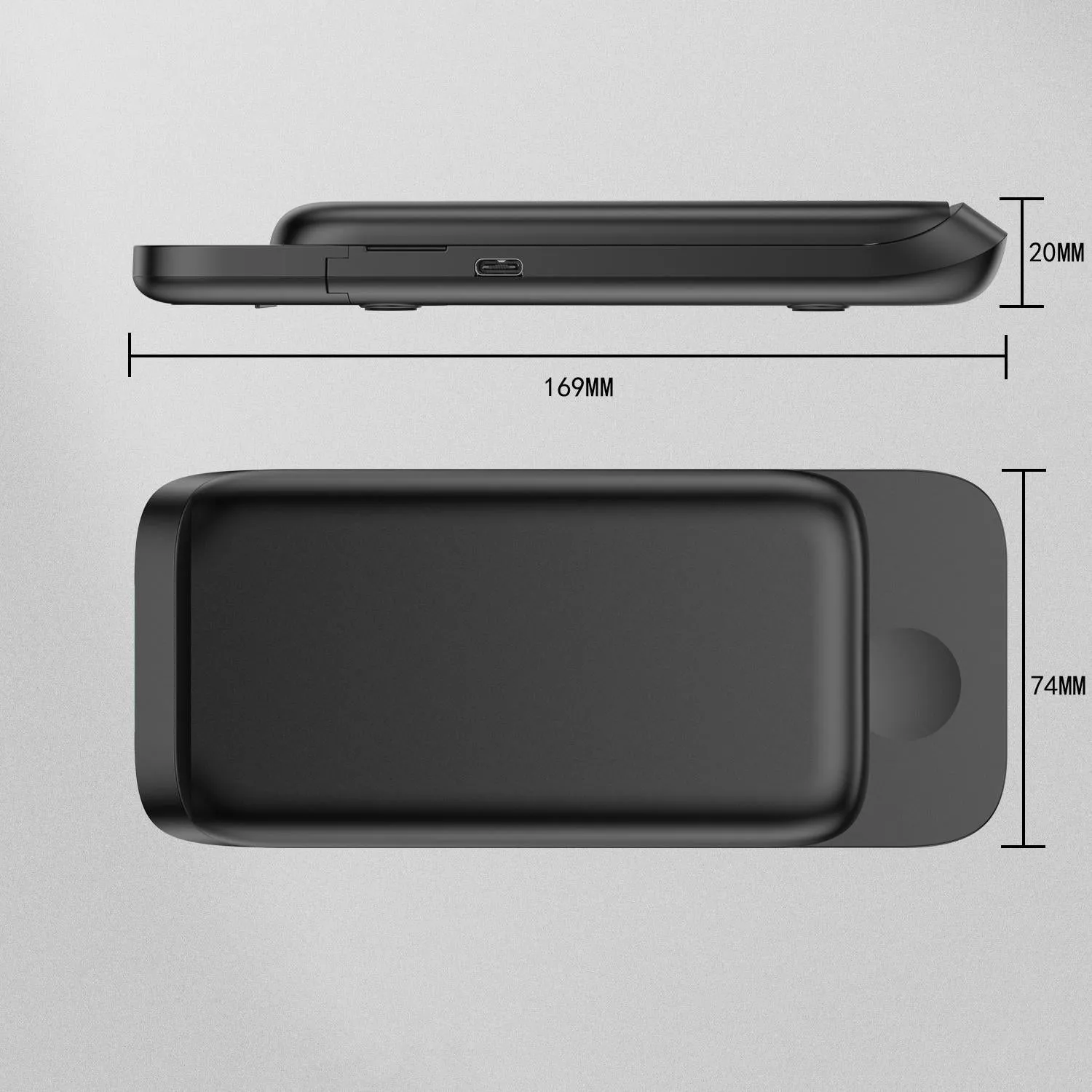 3 In 1 Foldable Wireless Charger For Iphone Apple Watch Airpods
