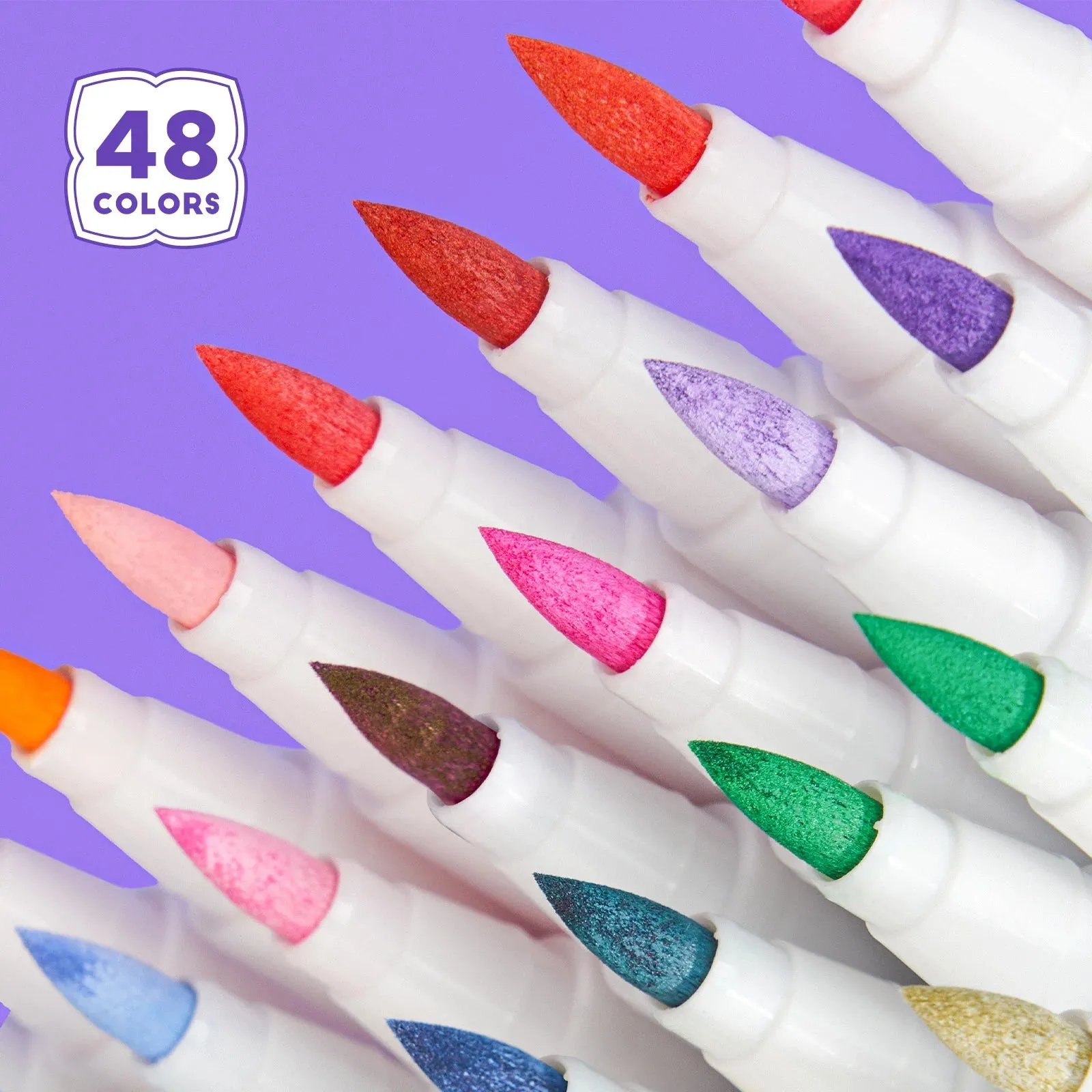 48 Colors Acrylic Paint Markers