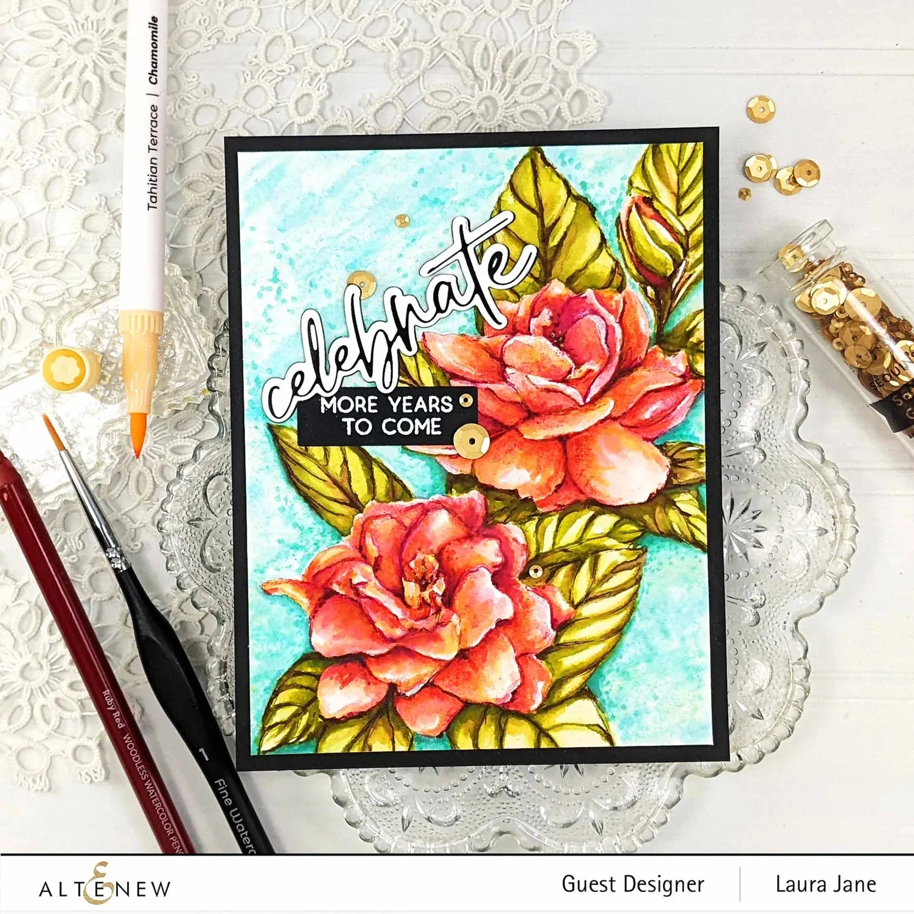 Altenew Water-based Dual Tip Pen Set - Tahitian Terrace*