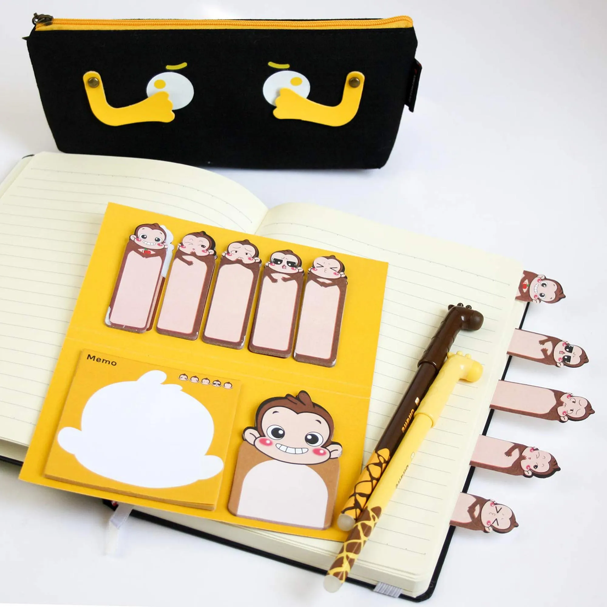 Animal-Faced Sticky Notes