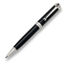 Aurora Pens Talentum Classic Black W/Chrome Trim BallPen