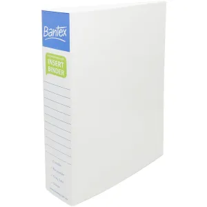 Bantex Poly Ring Binder 2D 50Mm A4 White