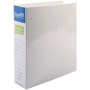 Bantex Poly Ring Binder 3D 50Mm A4 White