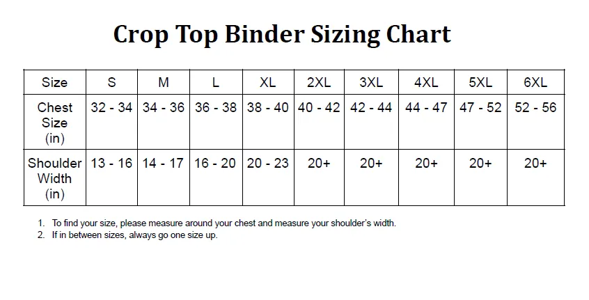 Bat Zippered Crop Top Binder