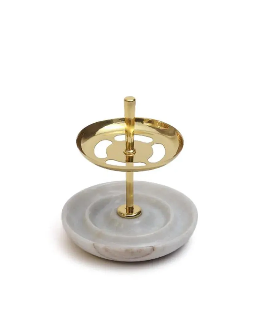 Bau Pen Stand | Marble | Multiple Colors | 5 x 5 x 6 inches