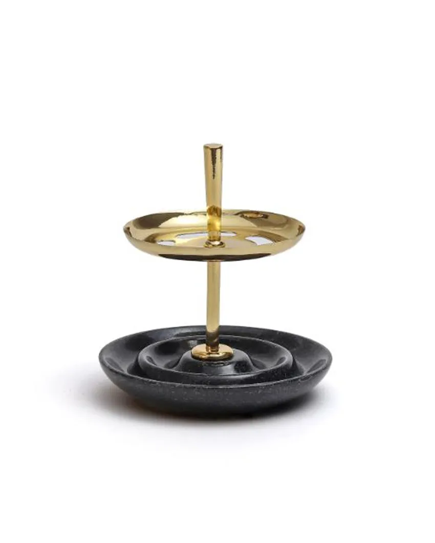 Bau Pen Stand | Marble | Multiple Colors | 5 x 5 x 6 inches