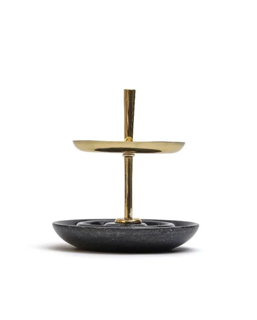 Bau Pen Stand | Marble | Multiple Colors | 5 x 5 x 6 inches