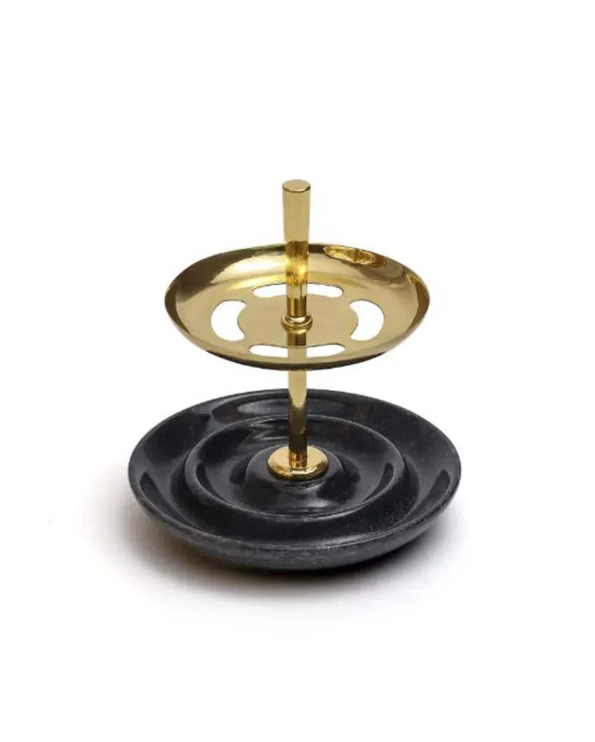 Bau Pen Stand | Marble | Multiple Colors | 5 x 5 x 6 inches