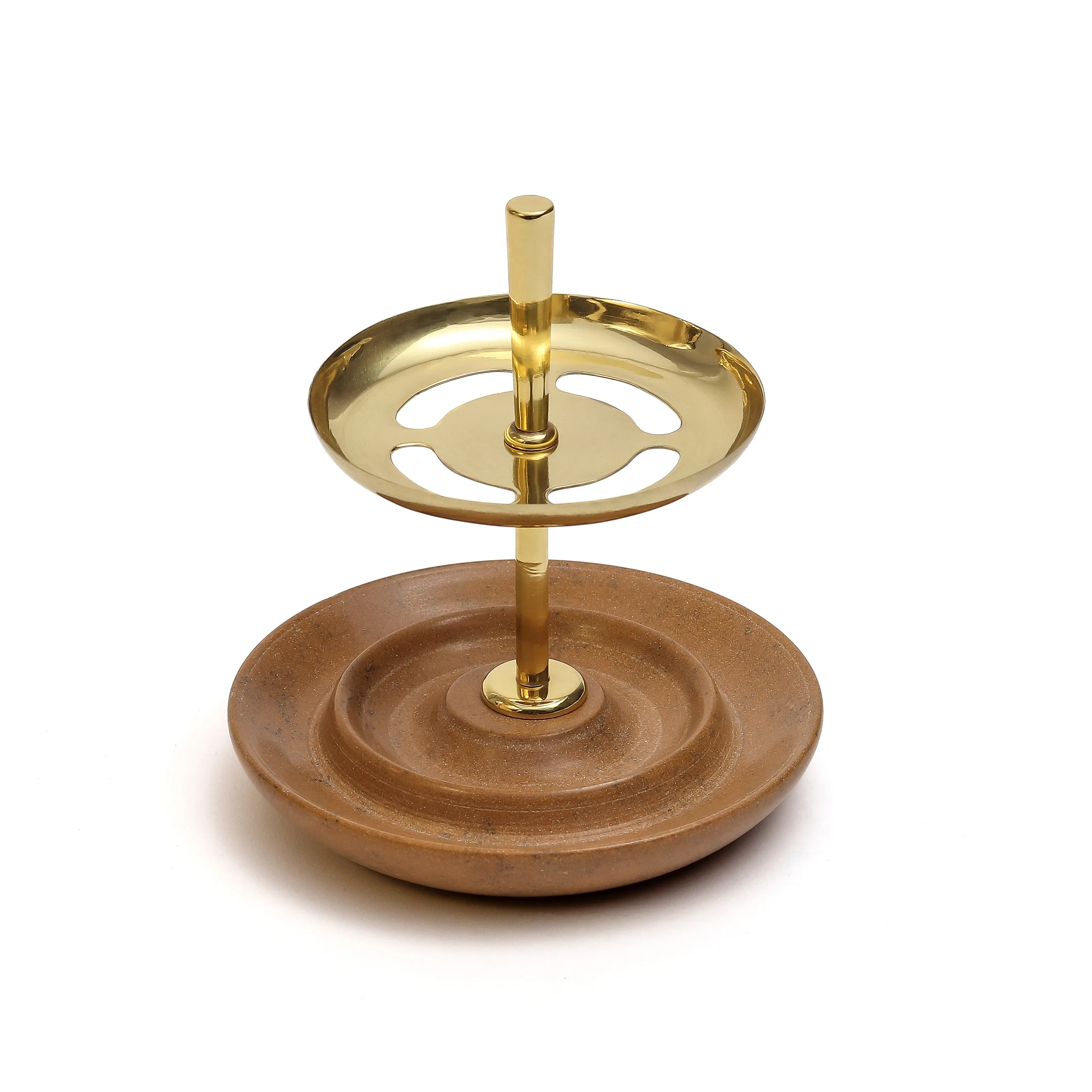 Bau Pen Stand - Tan Yellow