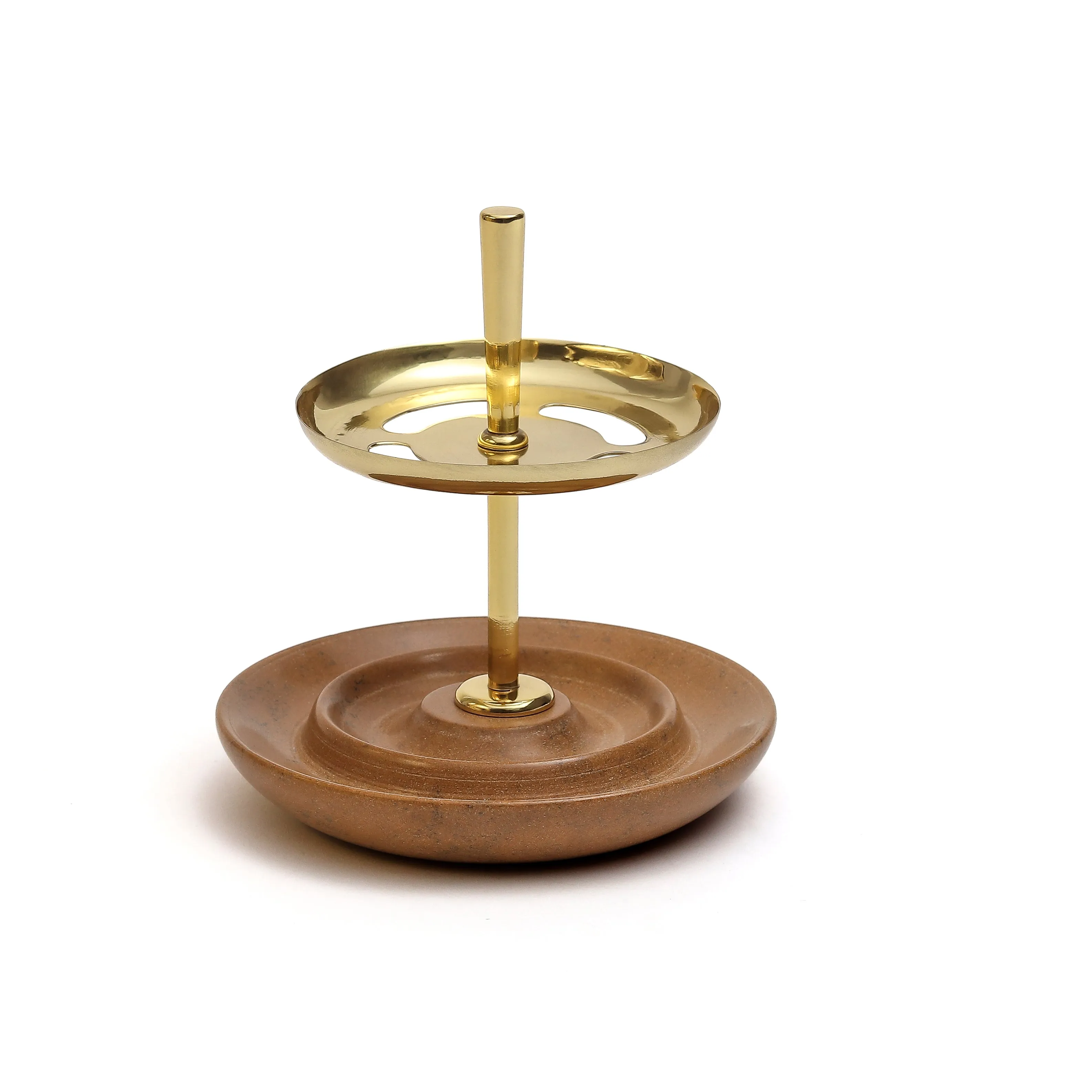 Bau Pen Stand - Tan Yellow
