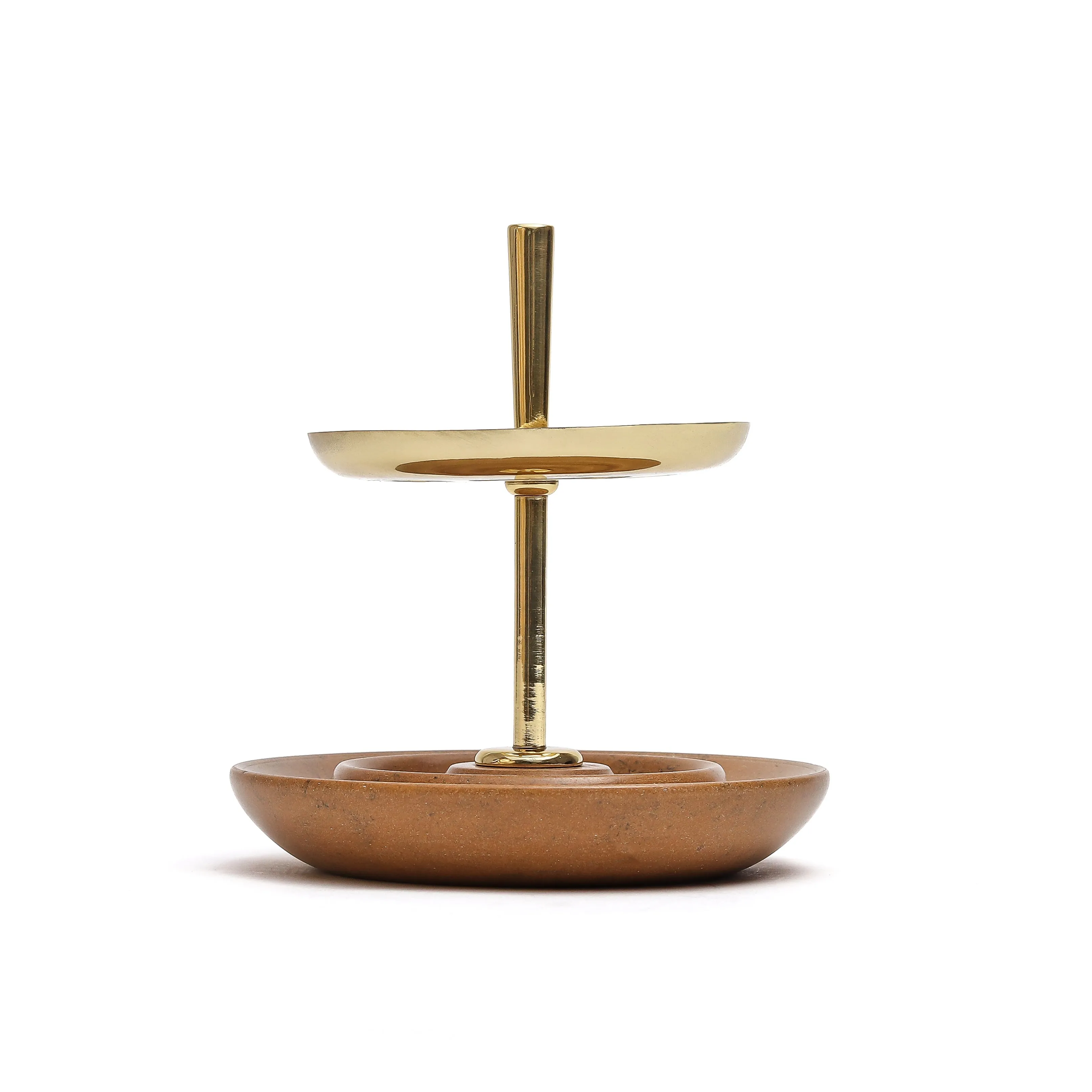 Bau Pen Stand - Tan Yellow