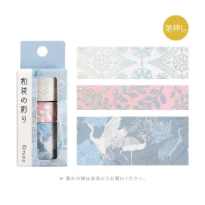 BGM Foil Stamping Masking Tape: The Color of Kimono - Light Indigo