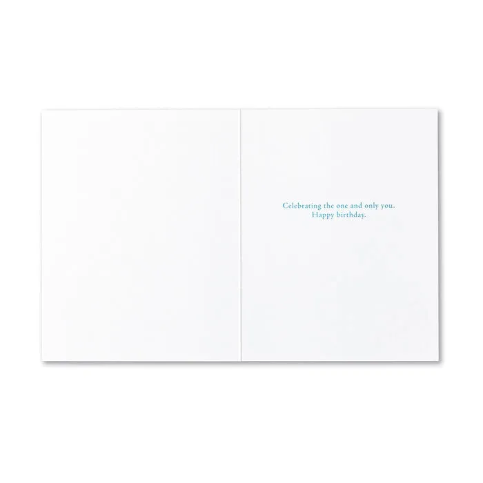 Birthday Card - "NATURE NEVER REPEATS HERSELF, AND THE POSSIBILITIES OF ONE HUMAN SOUL WILL NEVER BE FOUND IN ANOTHER." —ELIZABETH CADY STANTON