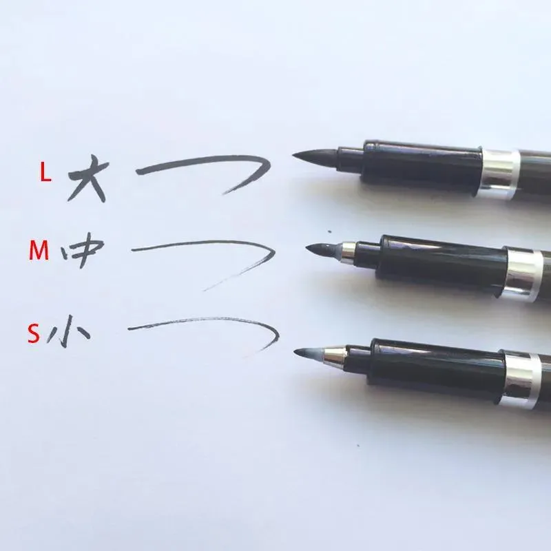 Black Calligraphy Pens