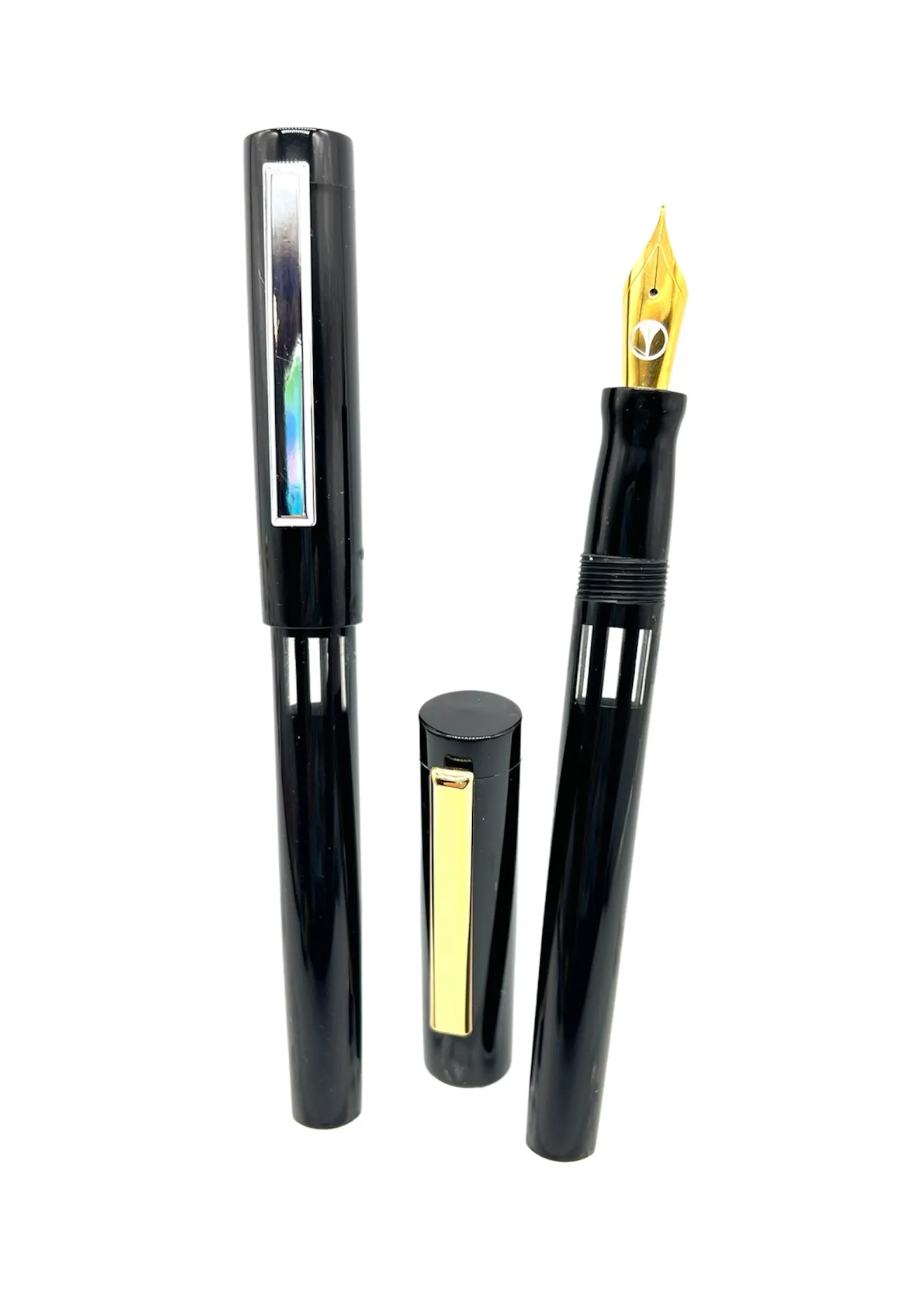 Black Classic "Looking Glass" Fountain Pen