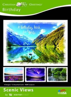 Boxed Greeting Cards - Birthday Scenic Views