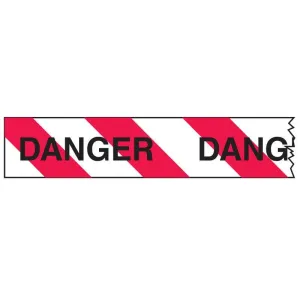 Brady Economy Barricade Tapes Red/White Stripes 'Danger'