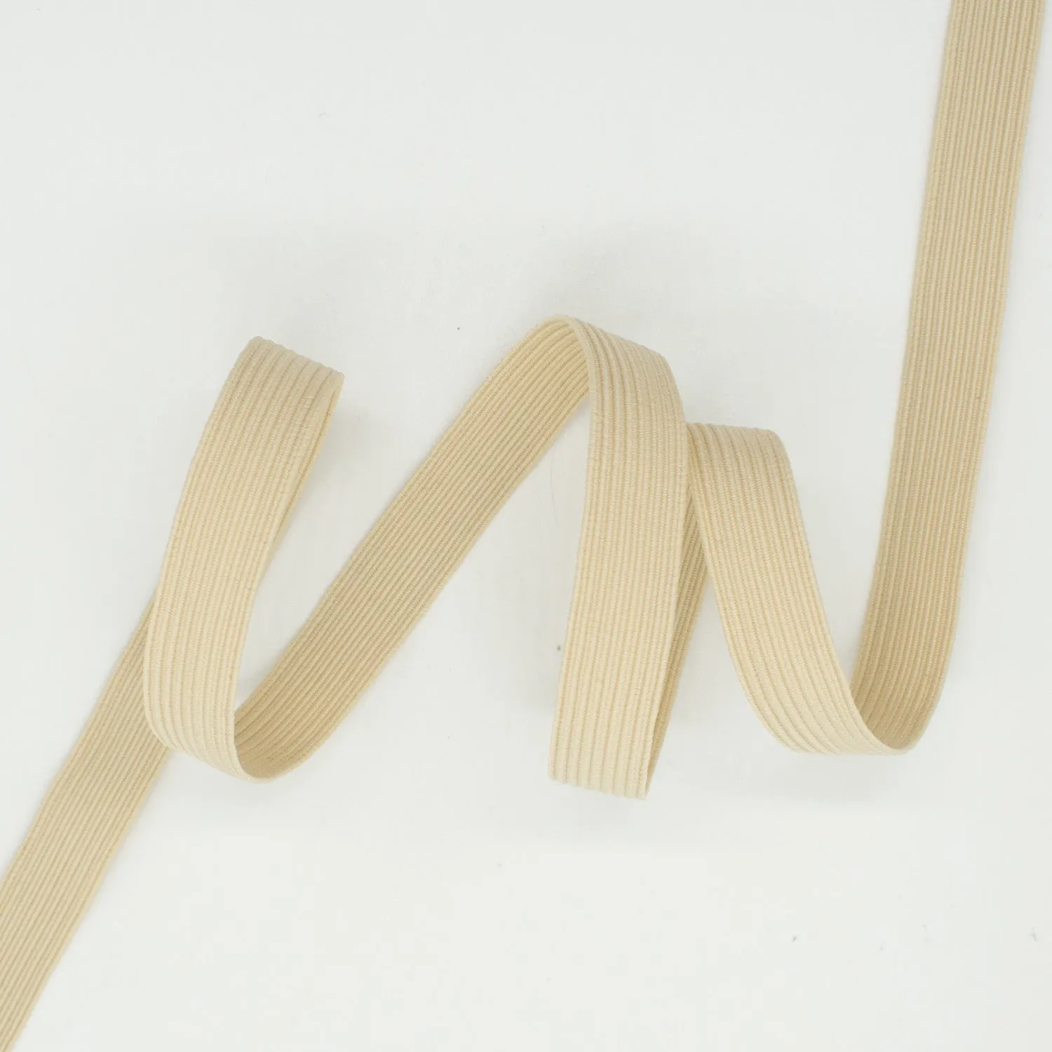 Braided Elastic Beige Skin Tone 12mm/18mm