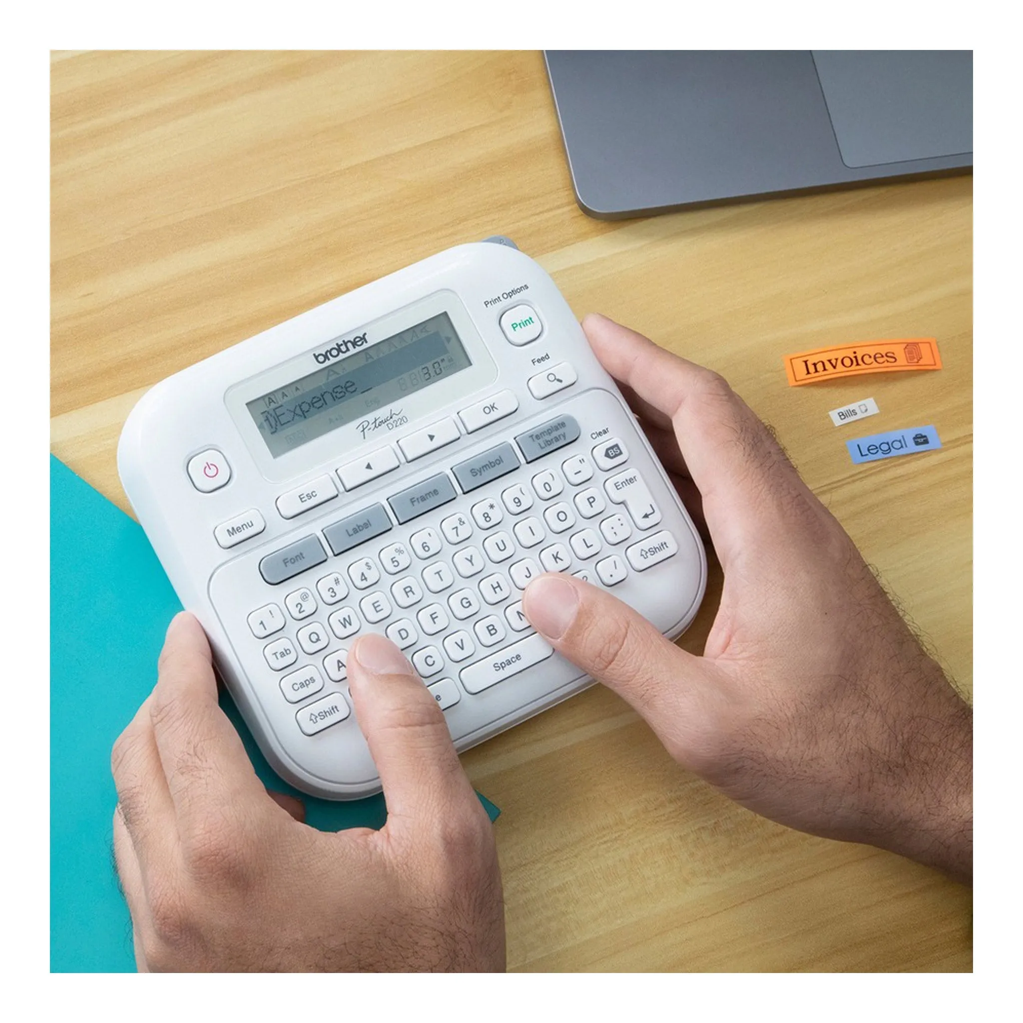 Brother PTD-220 P-Touch Home/Office Desktop Label Maker
