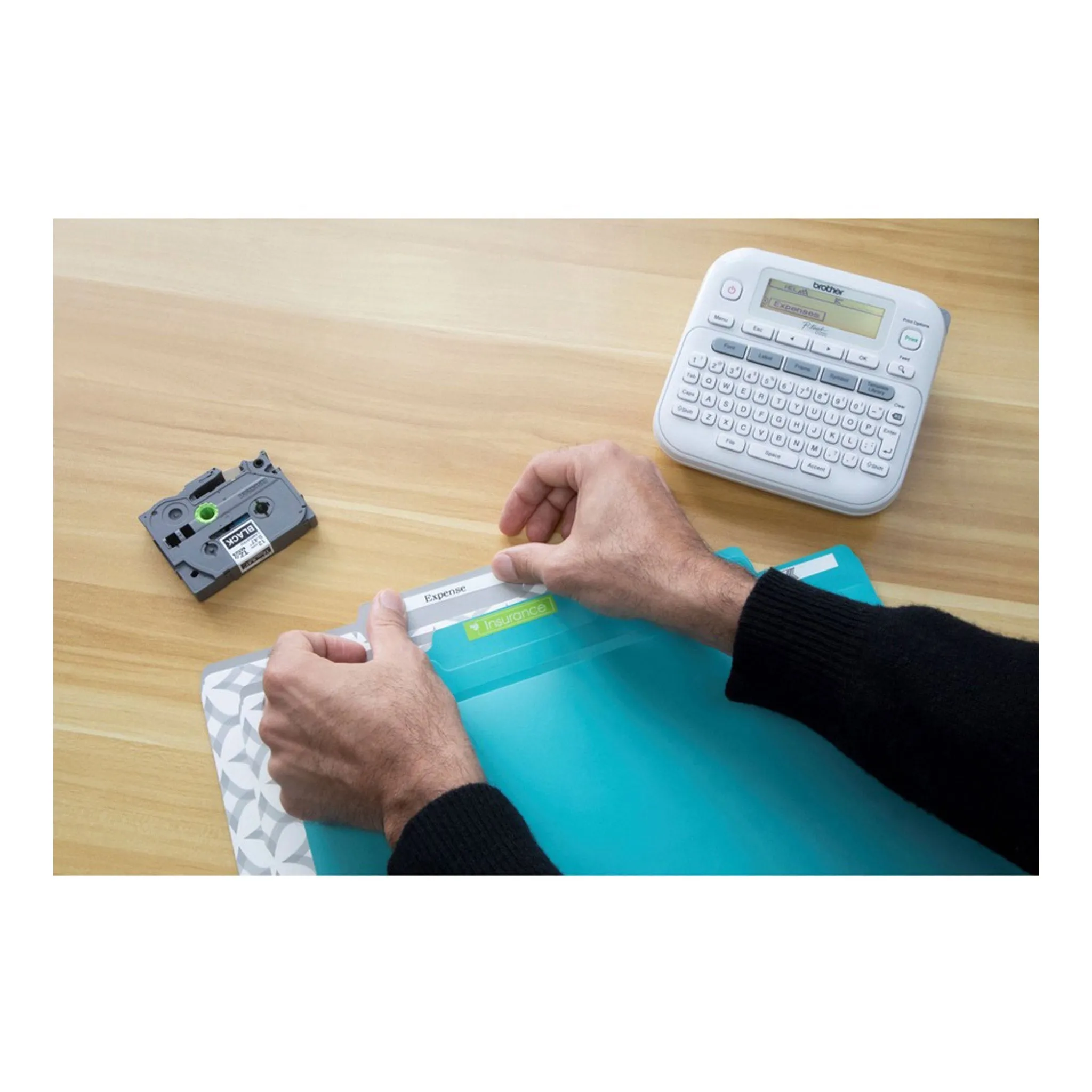 Brother PTD-220 P-Touch Home/Office Desktop Label Maker
