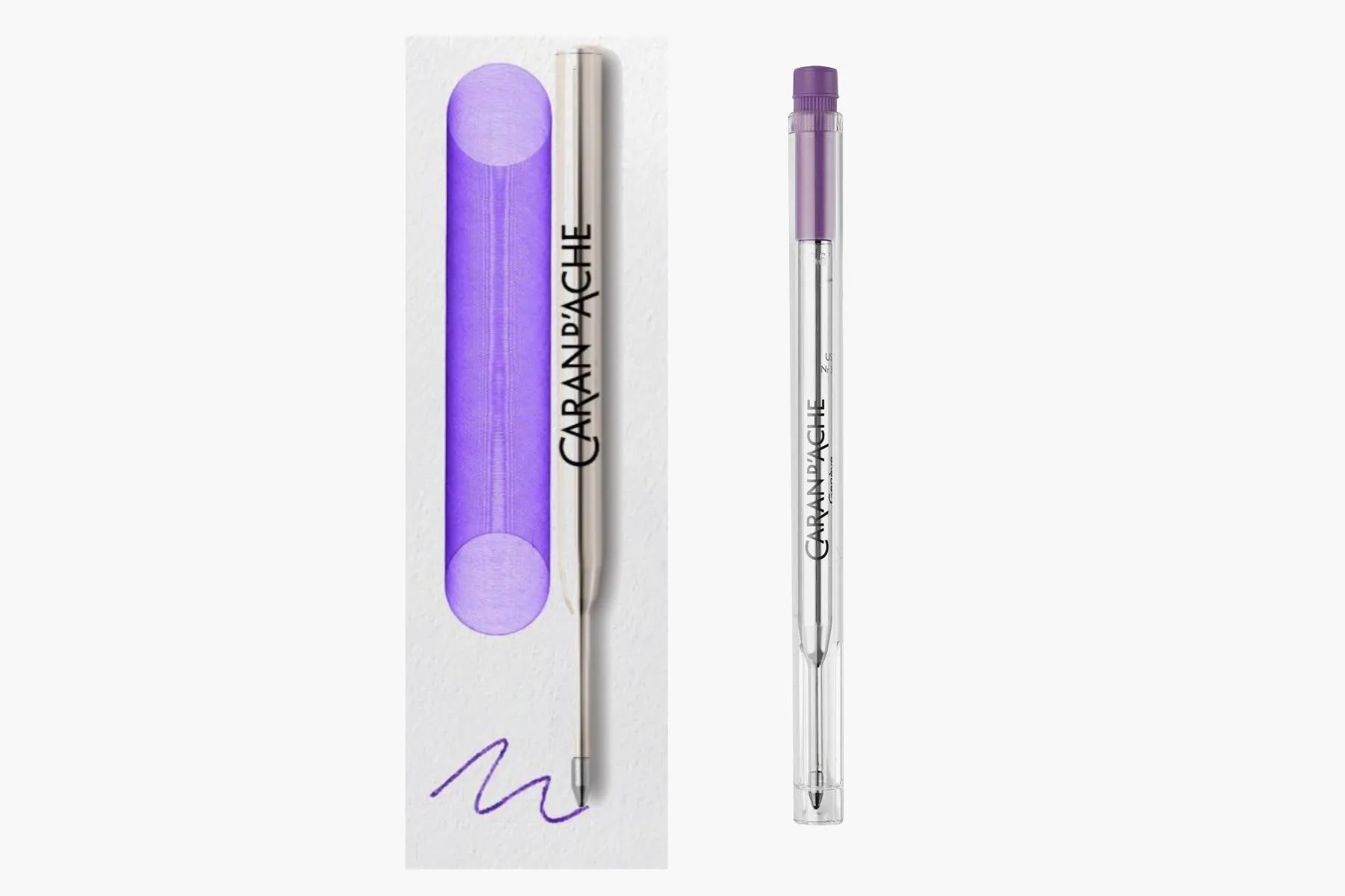 Caran d’Ache Goliath Ballpoint Pen Refill – Violet