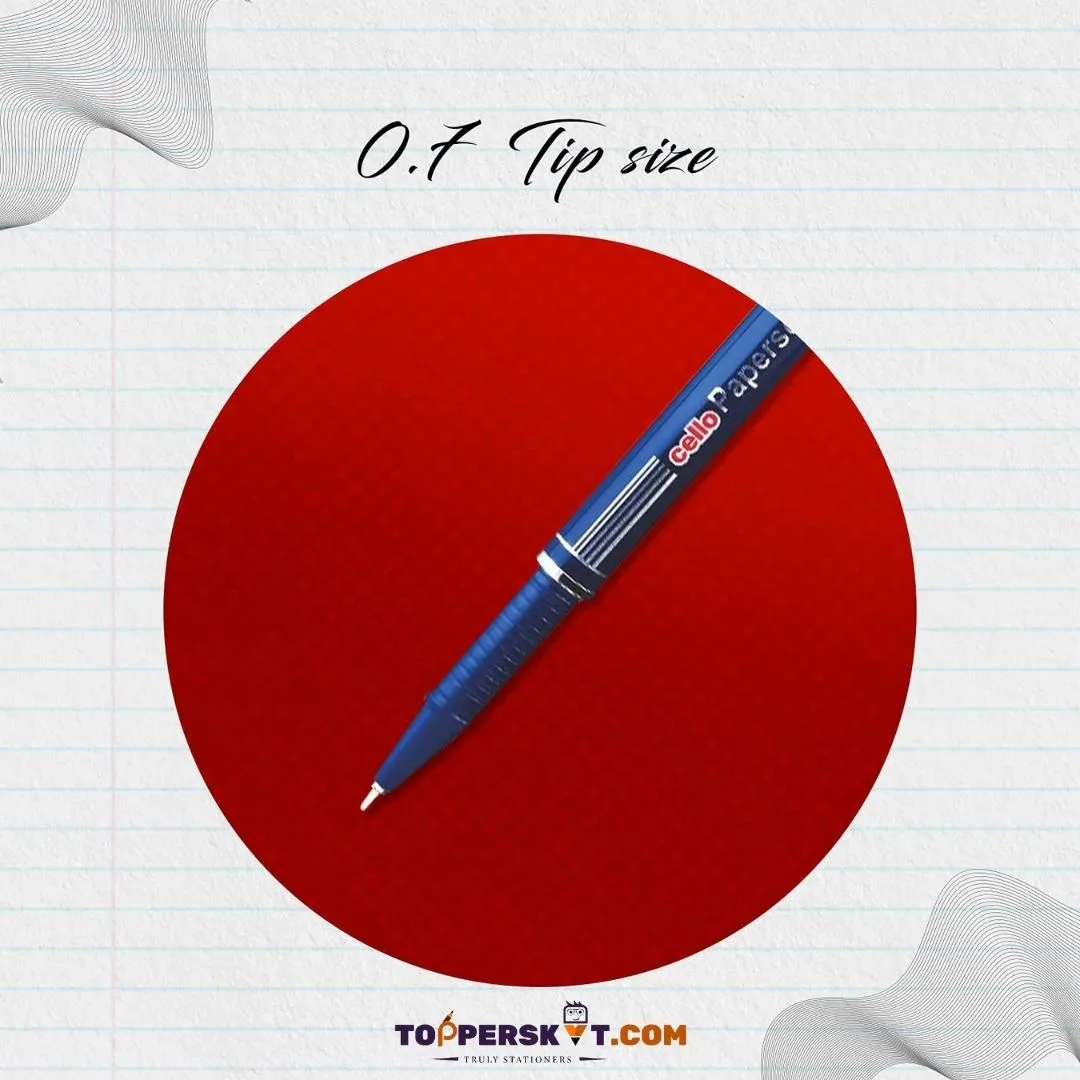 Cello Paper Soft Ball Pen – Blue ( Pack of 1 )