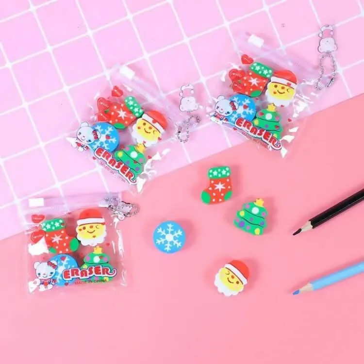 Christmas Eraser box (20 Packets)
