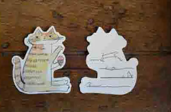 Classiky | Toranekobonbon Cat Cut Out Note Cards