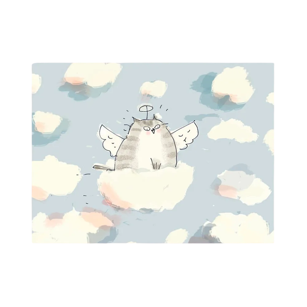 Cloud Ride Sympathy Card