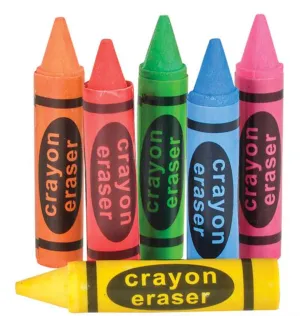 Crayon Eraser Assortment (36 unit), #939, C-55