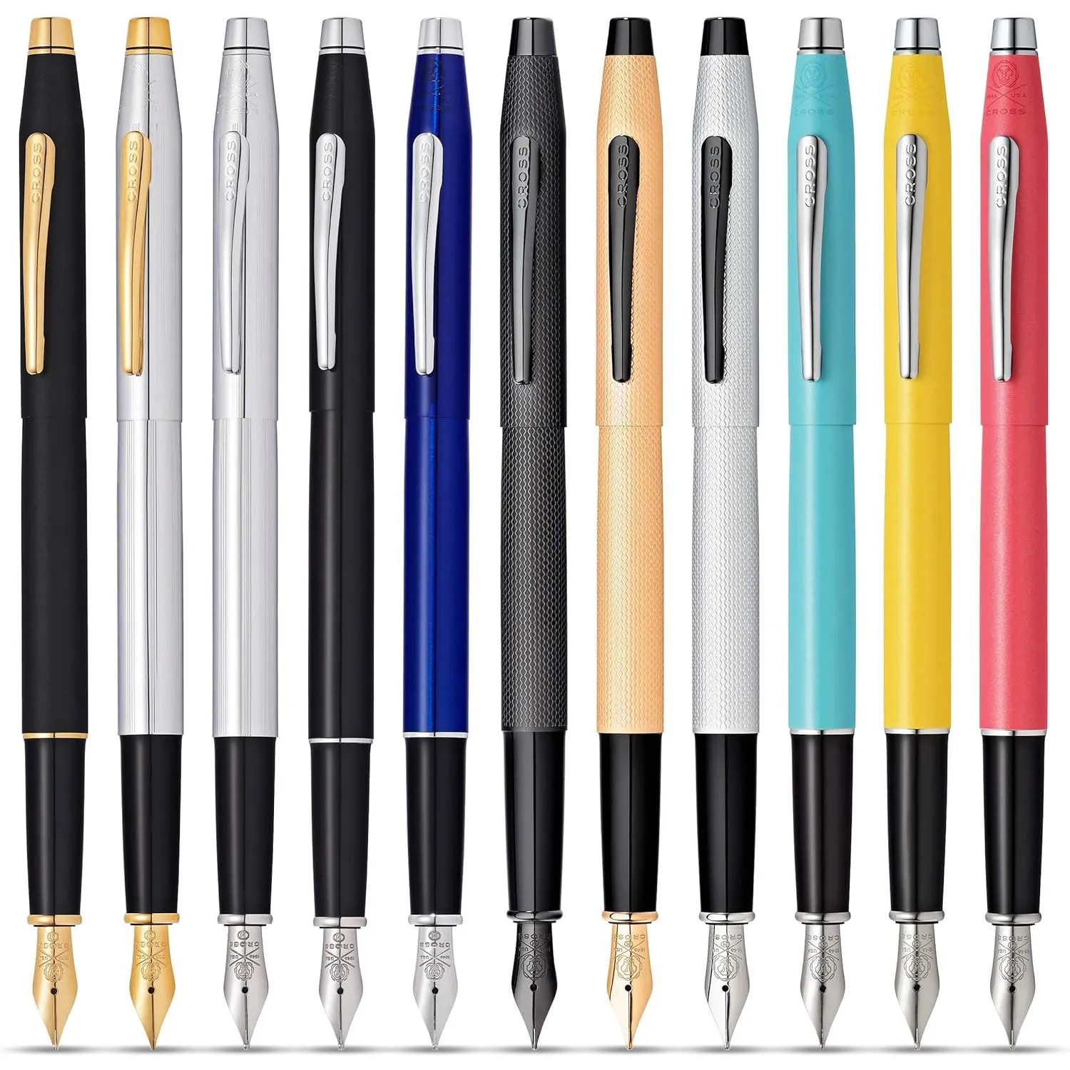 Cross Classic Century Aquatic Sunrise Yellow Fountain Pen