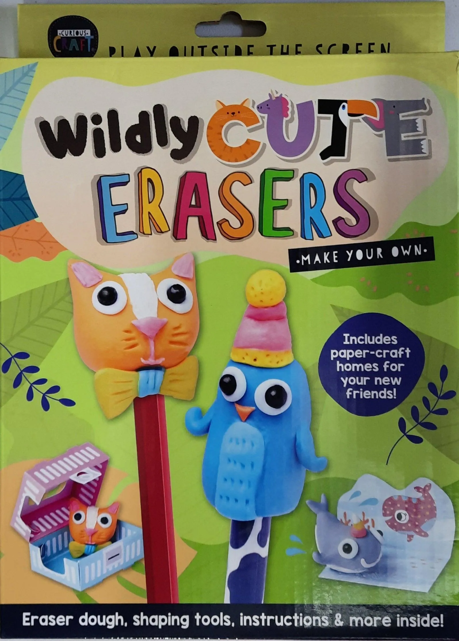 Curious Craft: Make Your Own Wildly Cute Erasers