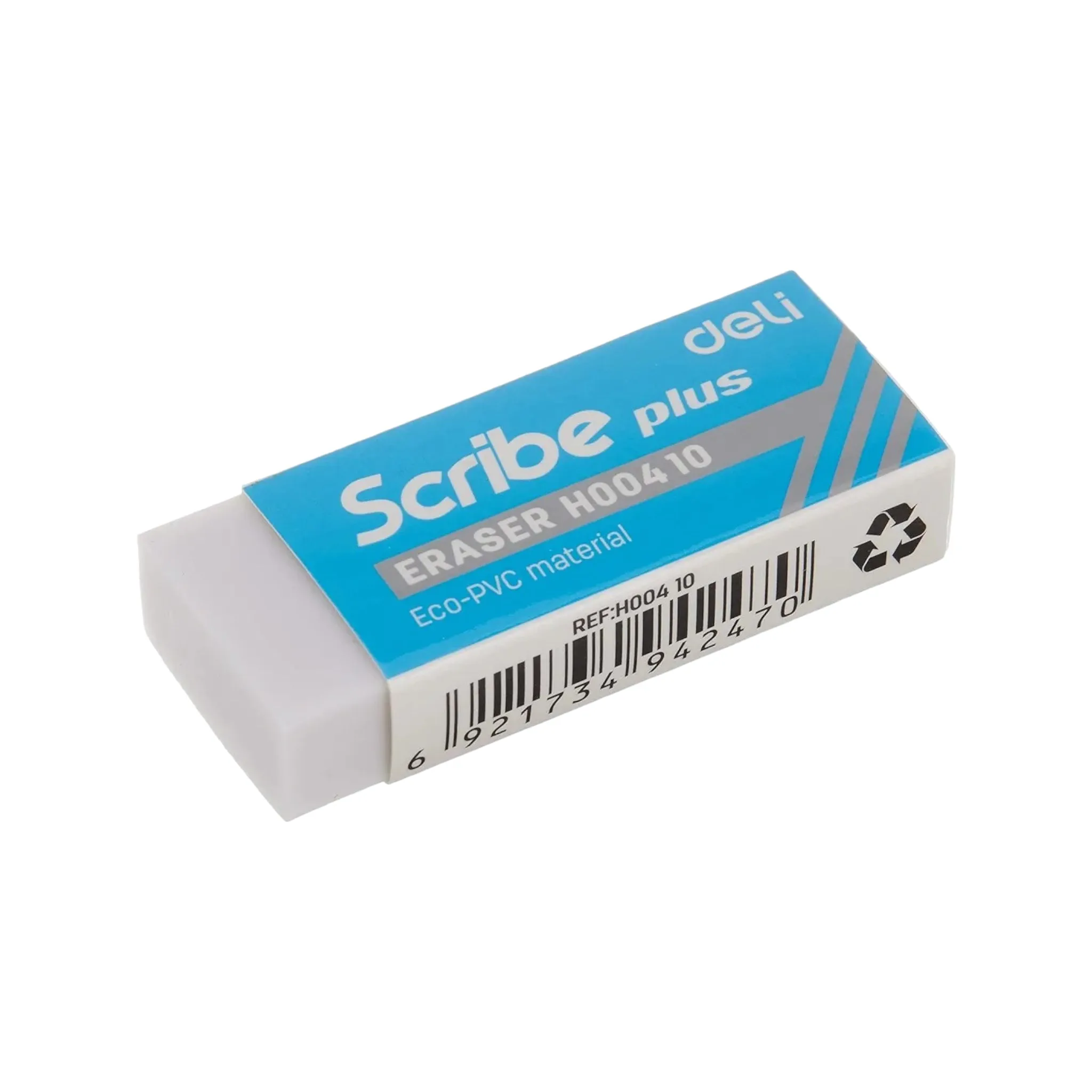 Deli Eraser White 60x24x12mm