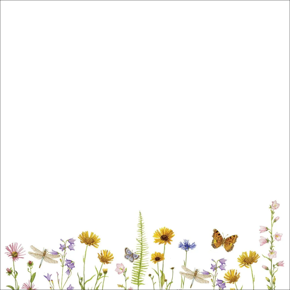 Designer Desk Notes - Wildflower Garden