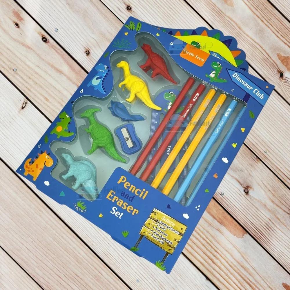 Dinosaur-Themed Stationery Set for Kids