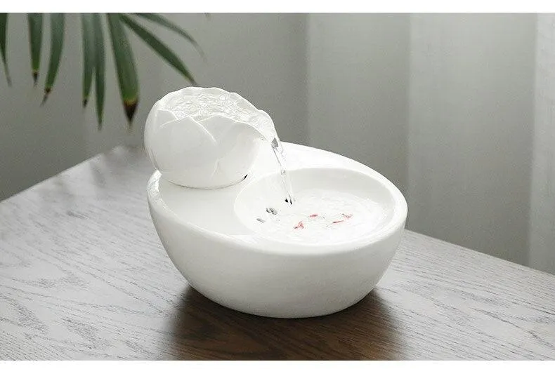 Electric Ceramic Drinking Fountain