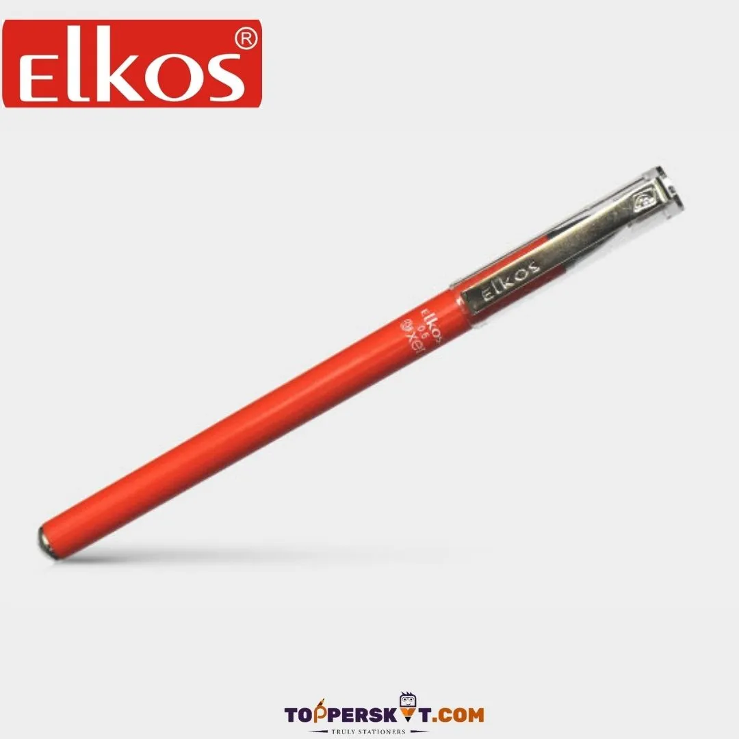Elkos Oxer Ball Pen – Red ( Pack of 1 )