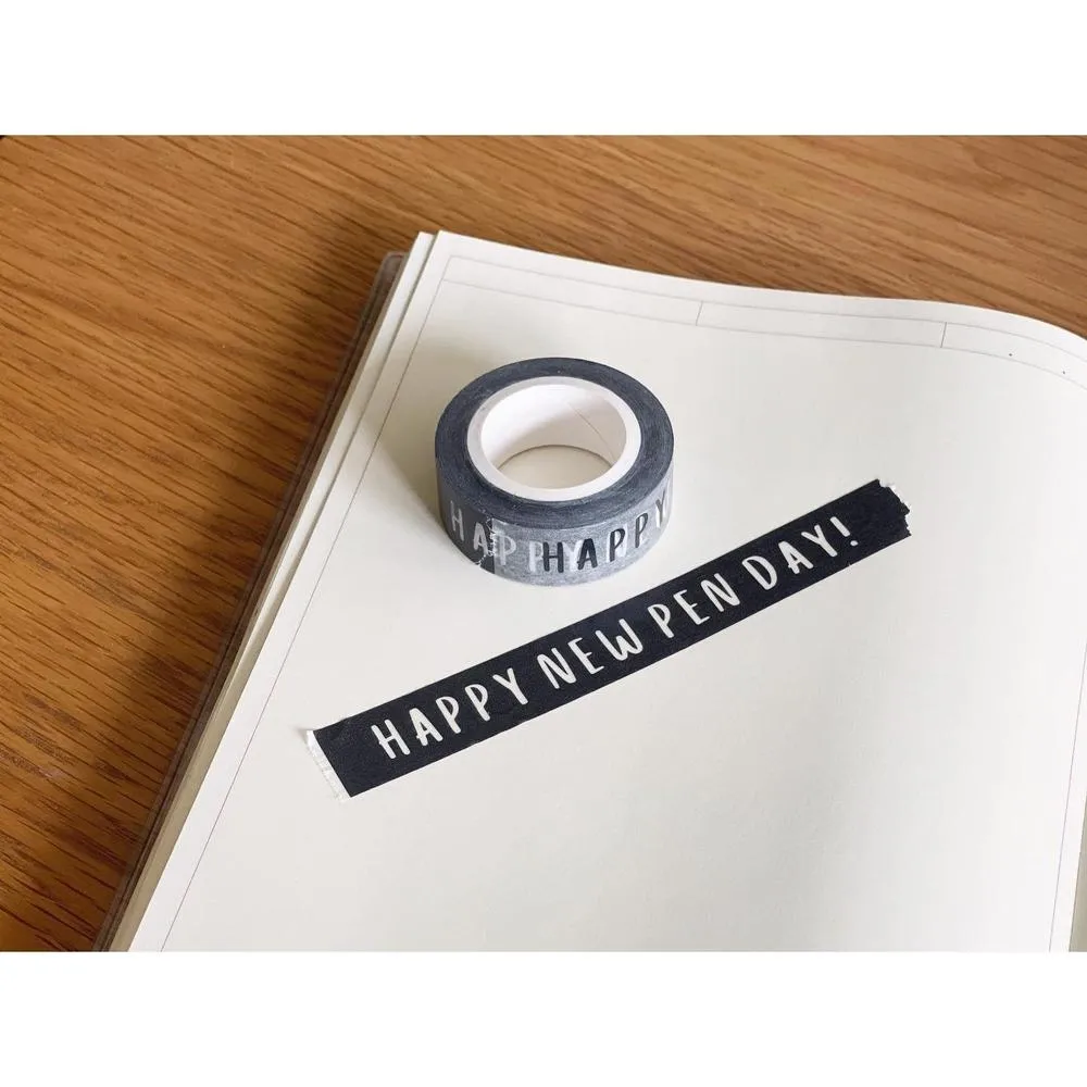 EndlessPens Washi Tape - Happy New Pen Day