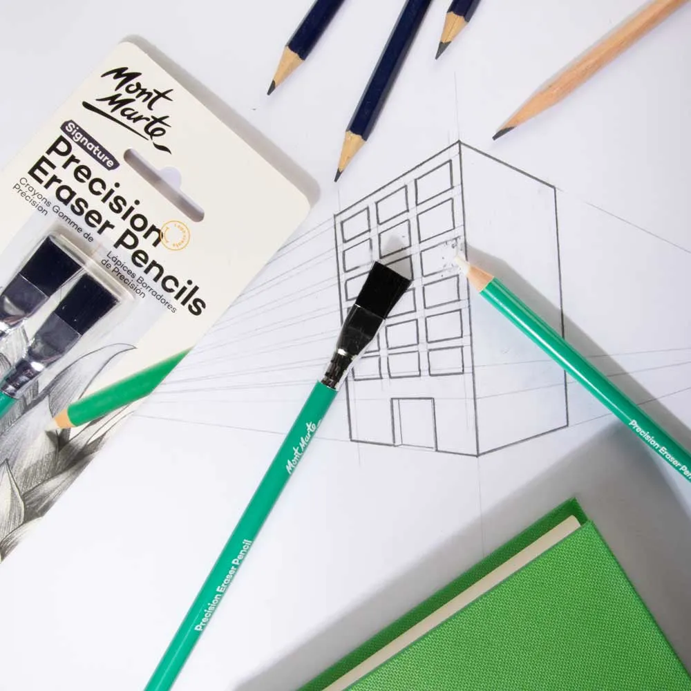 Eraser Pencils Signature 2pc
