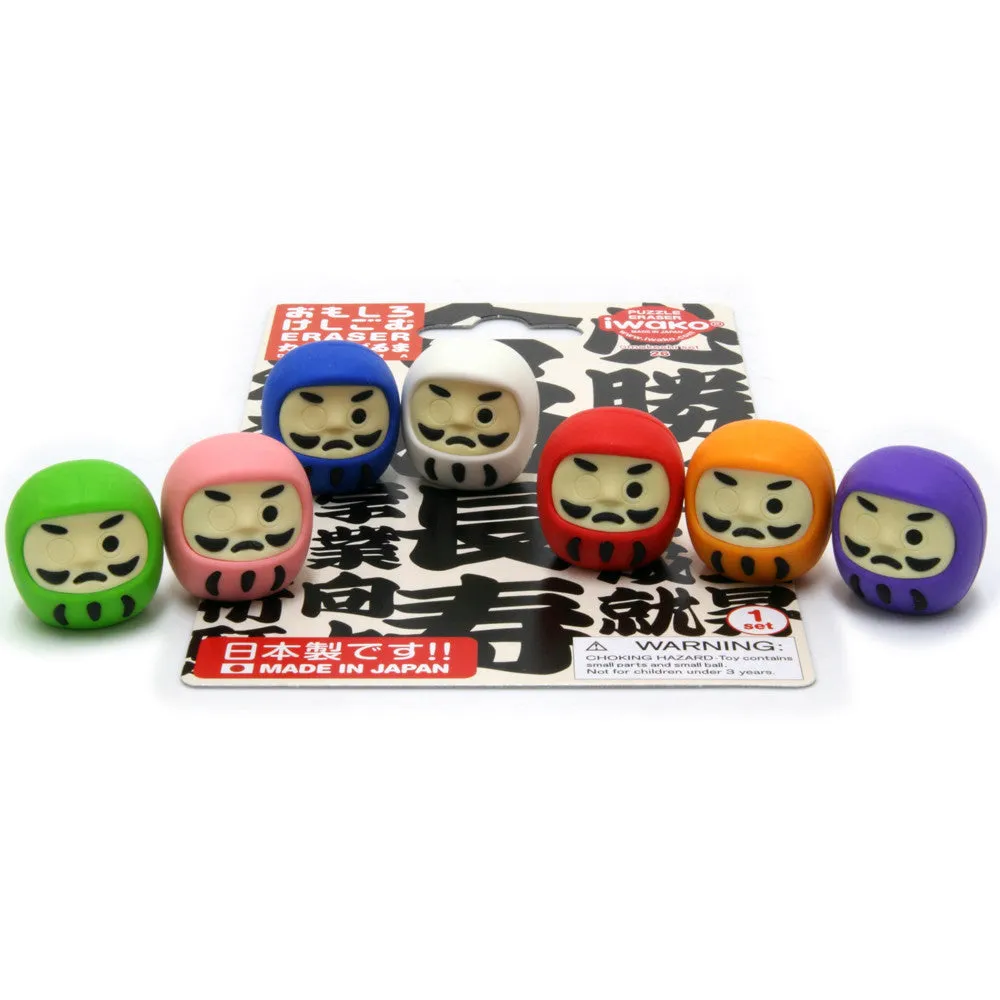 Eraser Set - Daruma