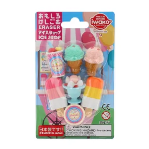Eraser Set - Ice Cream Shop