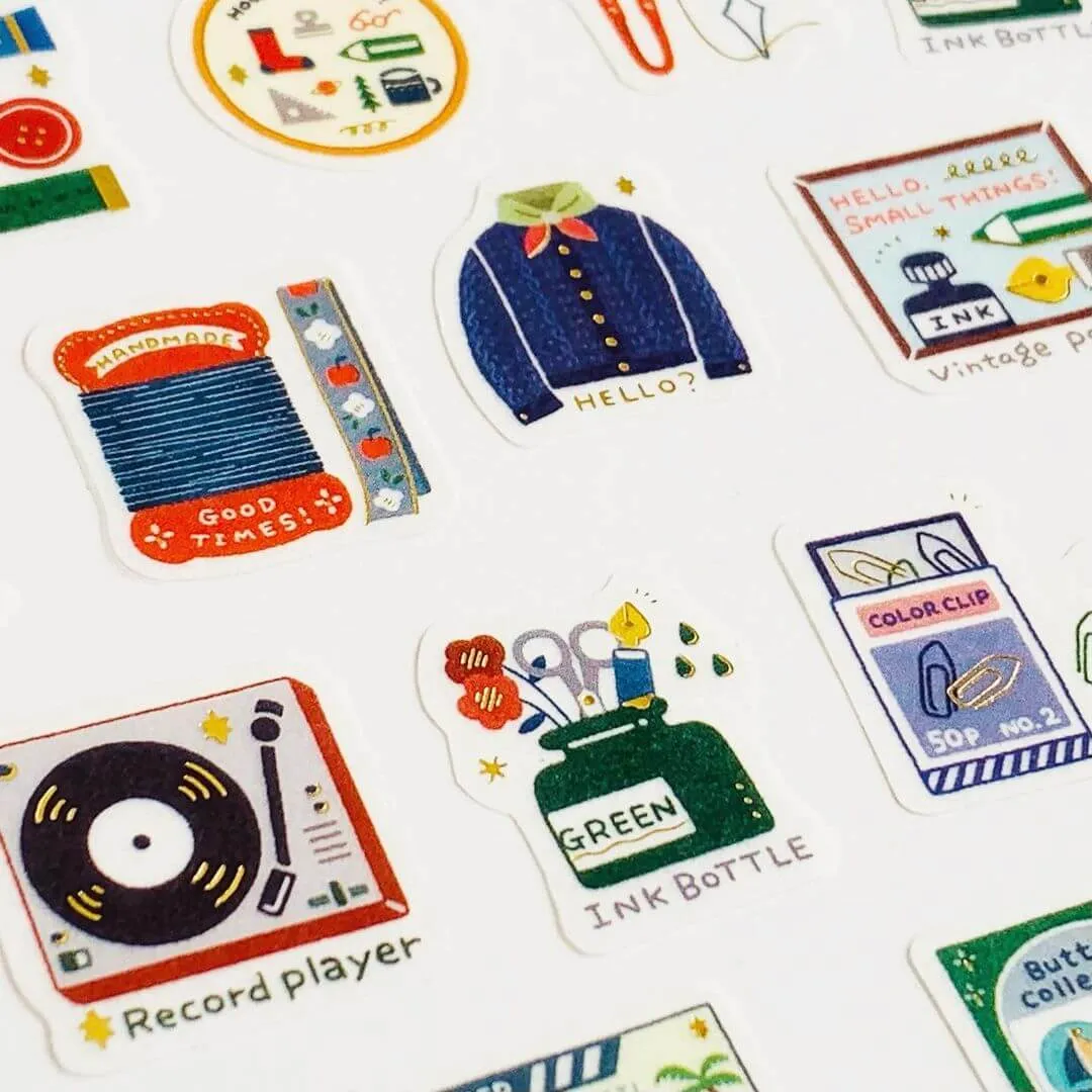 eric Sticker Flake Set II - My Shop/Sewing