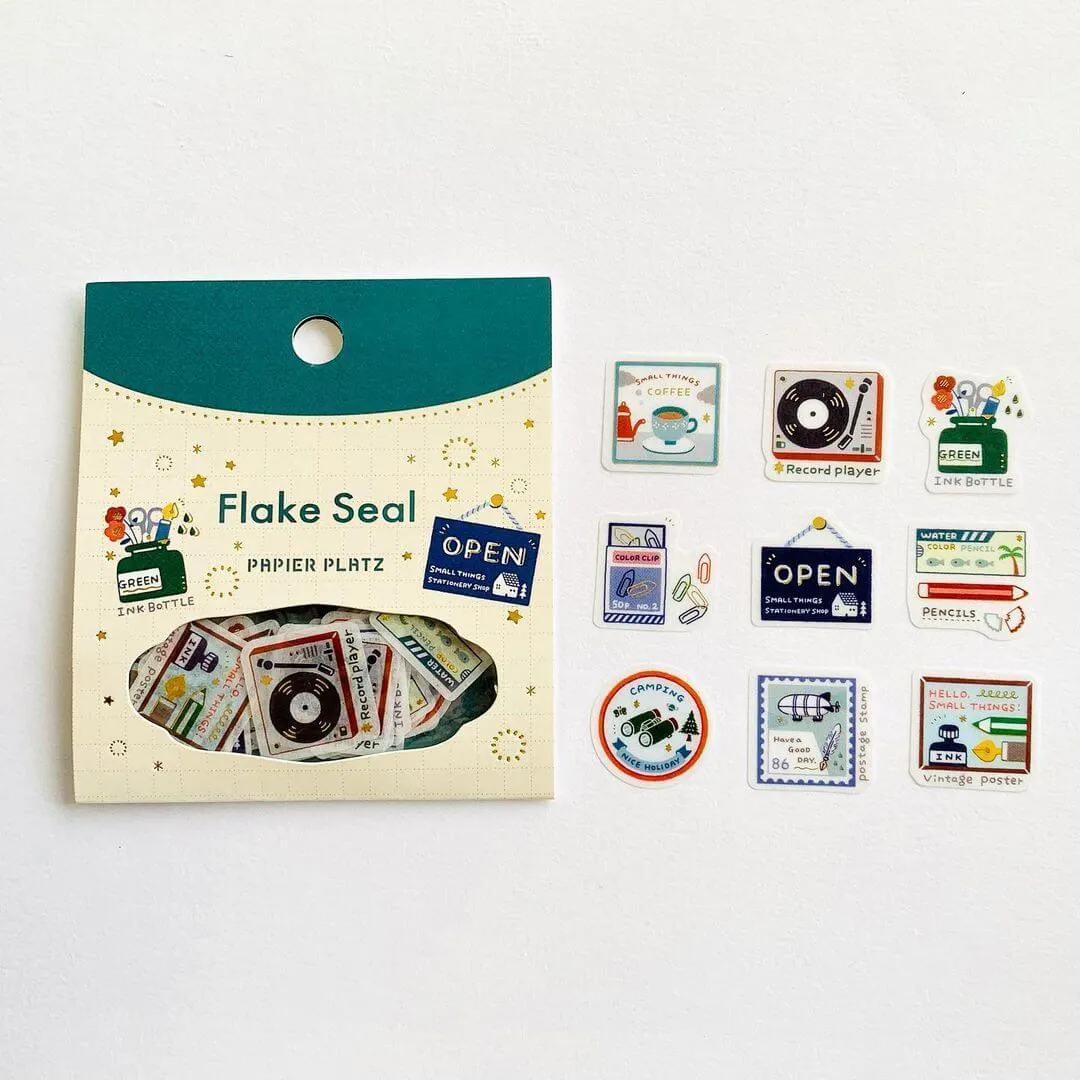eric Sticker Flake Set II - My Shop/Sewing